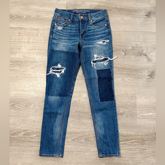 •AMERICAN EAGLE• TOMGIRL JEANS - Picture 1 of 7